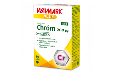 WALMARK Chróm FORTE - Хром форте 200 мг, 30 таб.